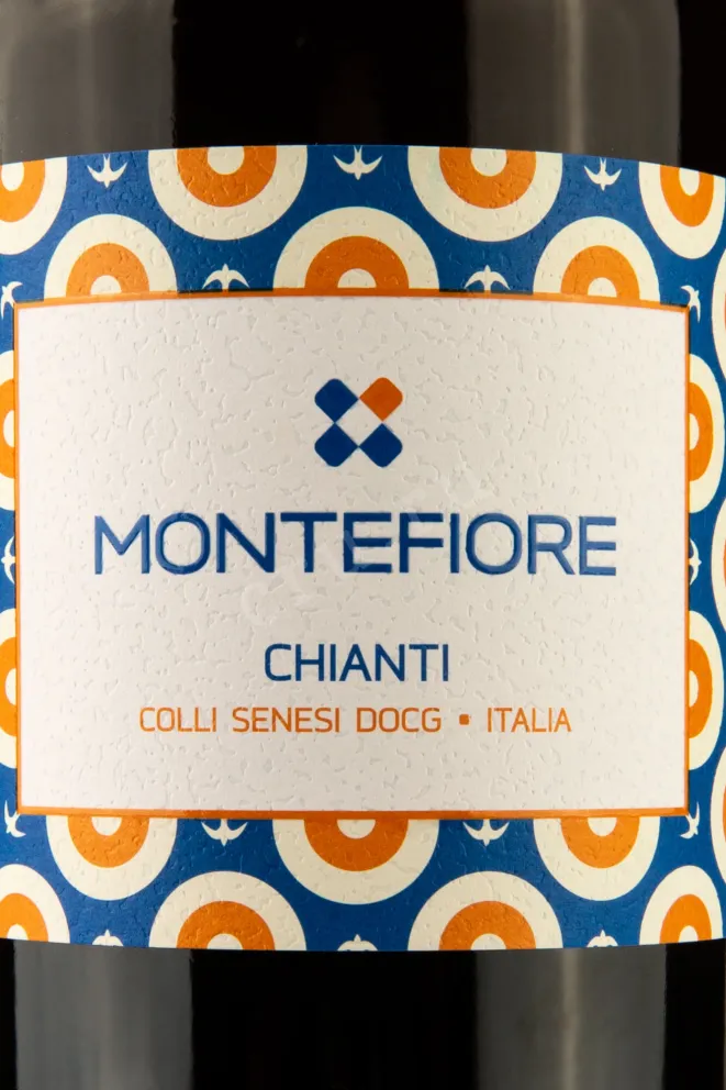 Этикетка Montefiore Chianti Colli Senezi DOCG  0.75 л