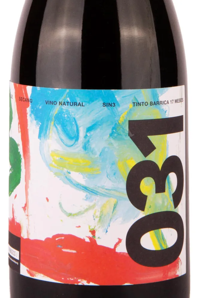 Этикетка 031 Tinto Barrica 2018 0.75 л