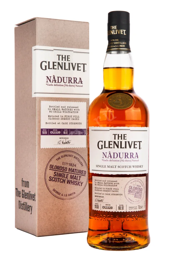 Виски Glenlivet Nadurra Oloroso Matured  0.7 л