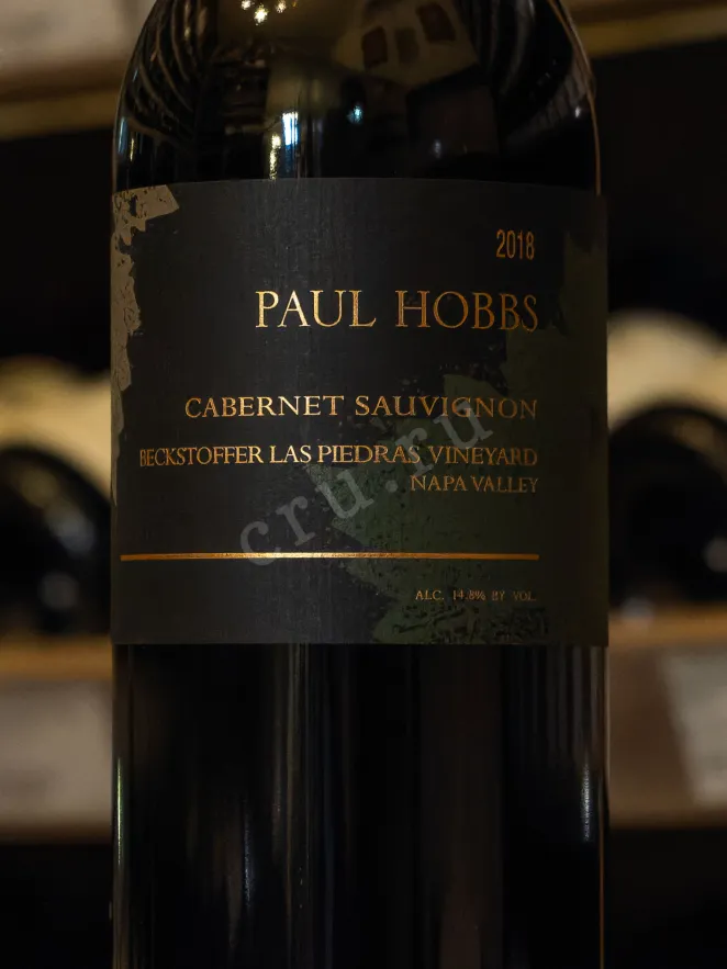 В магазине Крю Профи Paul Hobbs Beckstoffer Las Piedras Vineyard Cabernet Sauvignon 2018 0.75 л