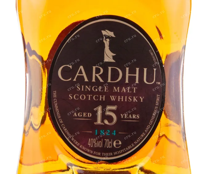 Виски Cardhu 15 years  0.7 л
