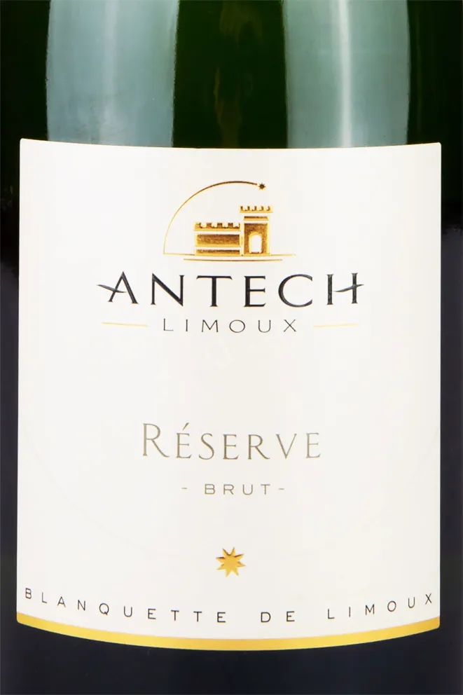 Этикетка Antech Blanquette de Limoux Reserve Brut 2018 1.5 л