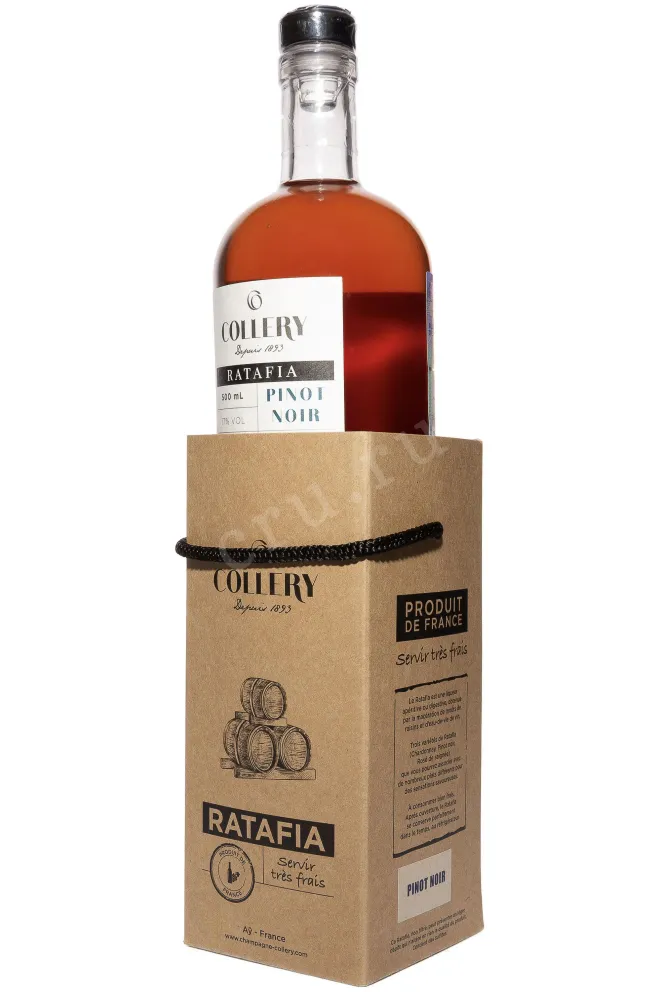 В подарочной коробке Collery Ratafia Pinot Noir a Ay in gift box 2022 0.5 л