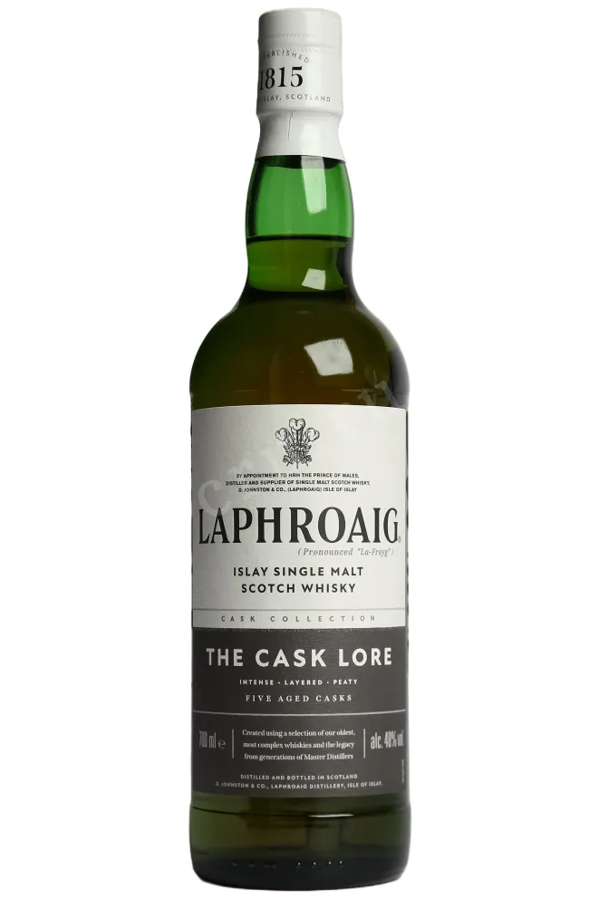 Бутылка Laphroaig The Cask Lore in gift box 0.7 л