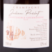 Этикетка игристого вина Julien Prelat Chantemerle Gourmandise AOC 1.5 л