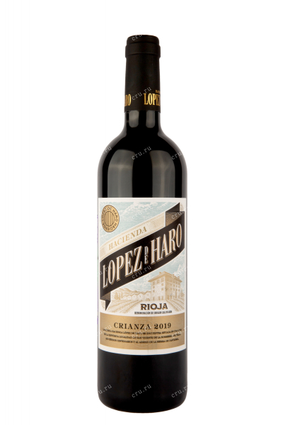 Вино Hacienda Lopez de Haro Crianza 2019 0.75 л