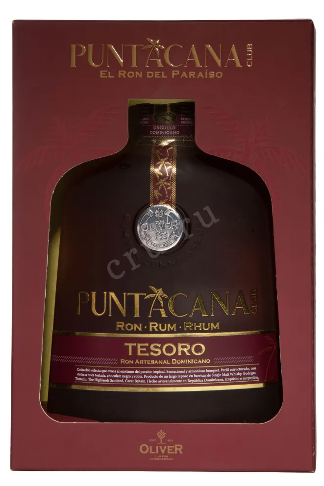 В подарочной коробке Puntacana Oliver Tesero in gift box 0.7 л