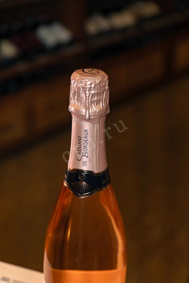 Пробка Louis Vallon Cremant de Bordeaux Rose 2023 0.75 л