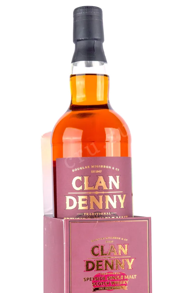 В подарочной коробке Clan Denny Speyside Edition gift box 0.7 л
