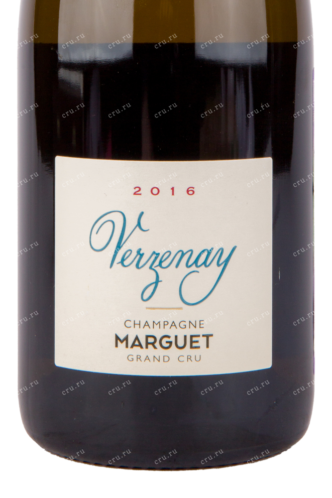 Этикетка игристого вина Marguet Verzenay 0.75 л