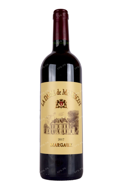 Вино La Dame de Malescot Margaux 2017 0.75 л