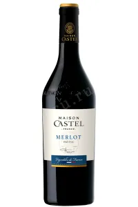 Вино Maison Castel Merlot Pays d’Oc IGP 2021 0.75 л