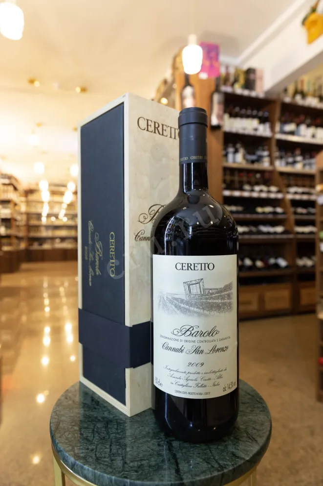 В магазине Крю Профи Ceretto Barolo Cannubi San Lorenzo in gift box 2009 1.5 л
