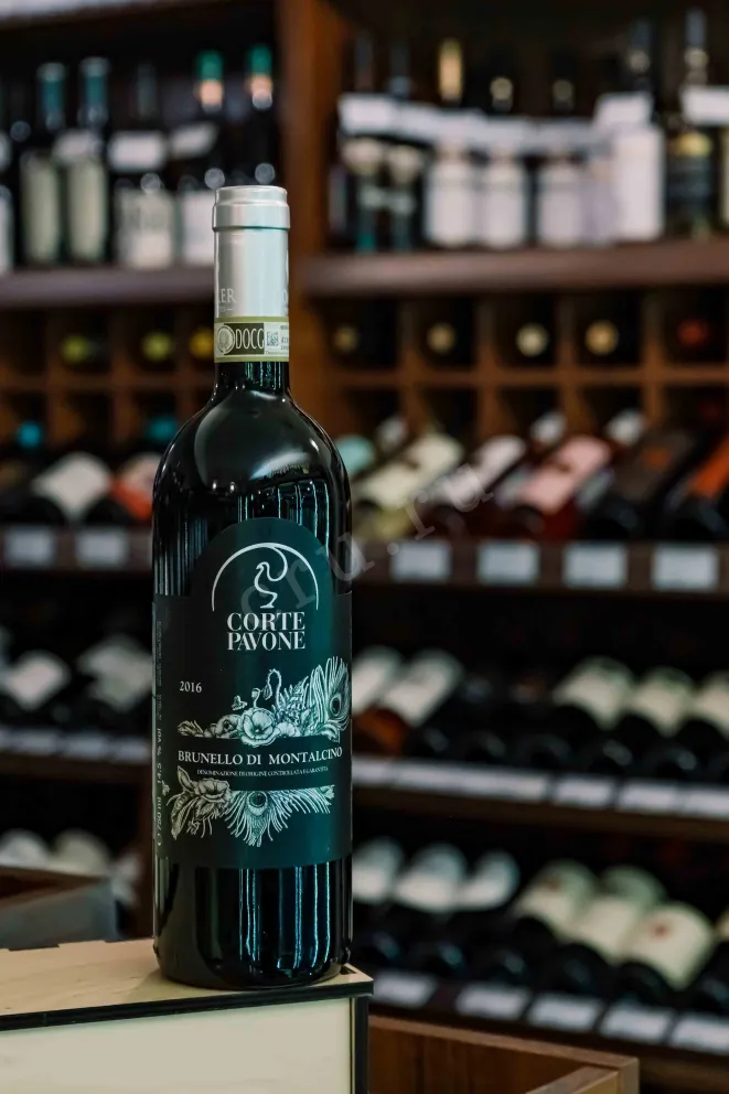 В магазине Крю Профи Corte Pavone Brunello di Montalcino 2016 0.75 л
