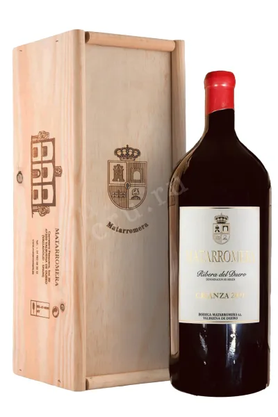 Вино Bodega Matarromera, Crianza in gift box 2009 6 л