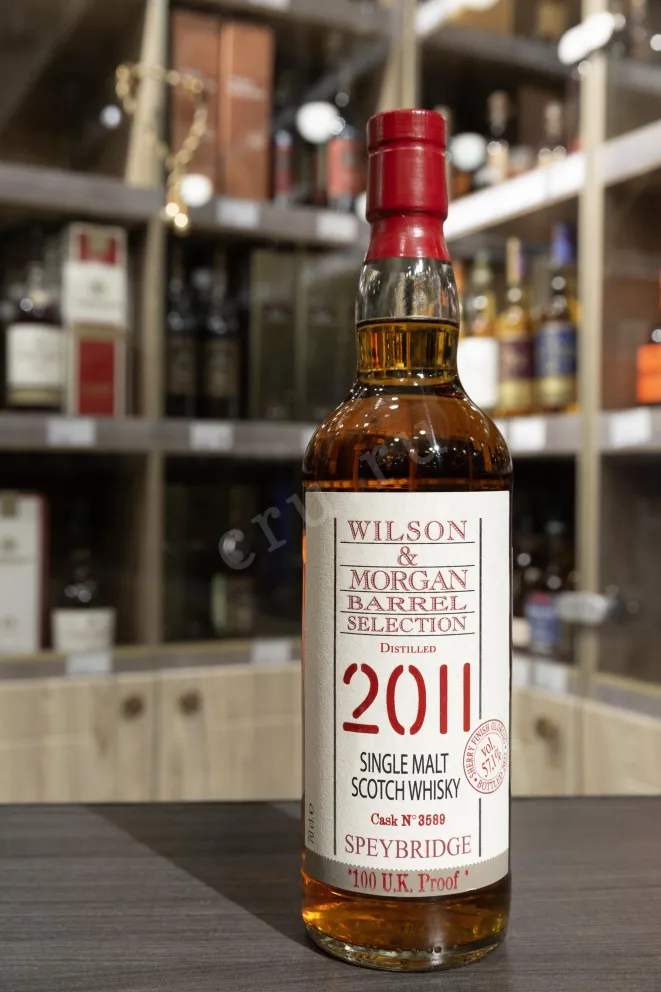 В магазине Крю Профи Wilson&Morgan Barrel Selection Speybridge 2011 Sherry Finish Oloroso in gift box 0.7 л