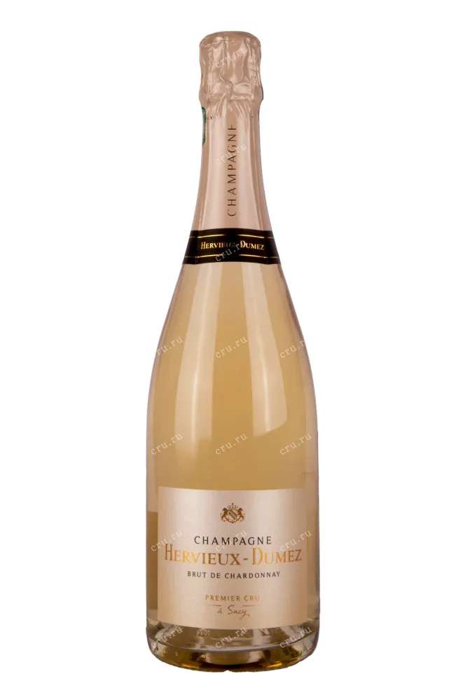 Шампанское Hervieux-Dumez Brut de Chardonnay 2020 0.75 л
