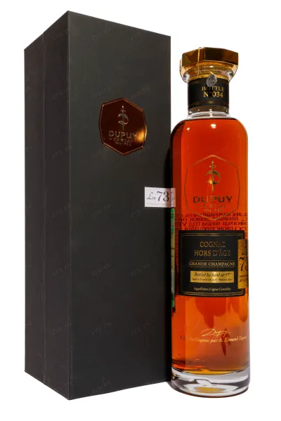 Коньяк Dupuy Hors d Age Grande Champagne in gift box  0.7 л