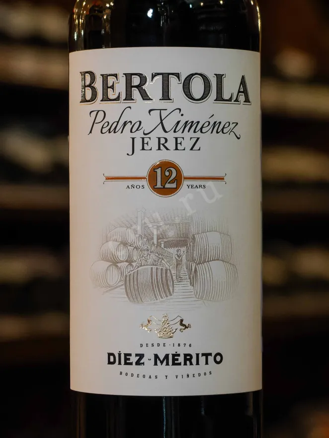 В магазине Крю Профи Diez Merito Bertola Pedro Ximenez 2011 0.75 л