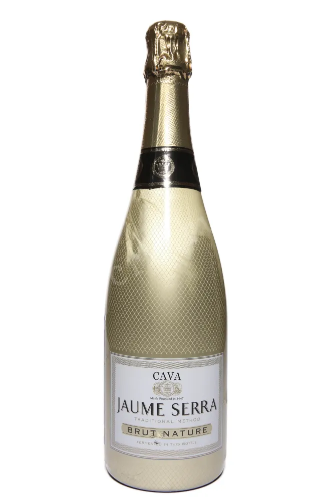 Игристое вино Jaume Serra Brut Nature Cava DO Gold 2023 0.75 л