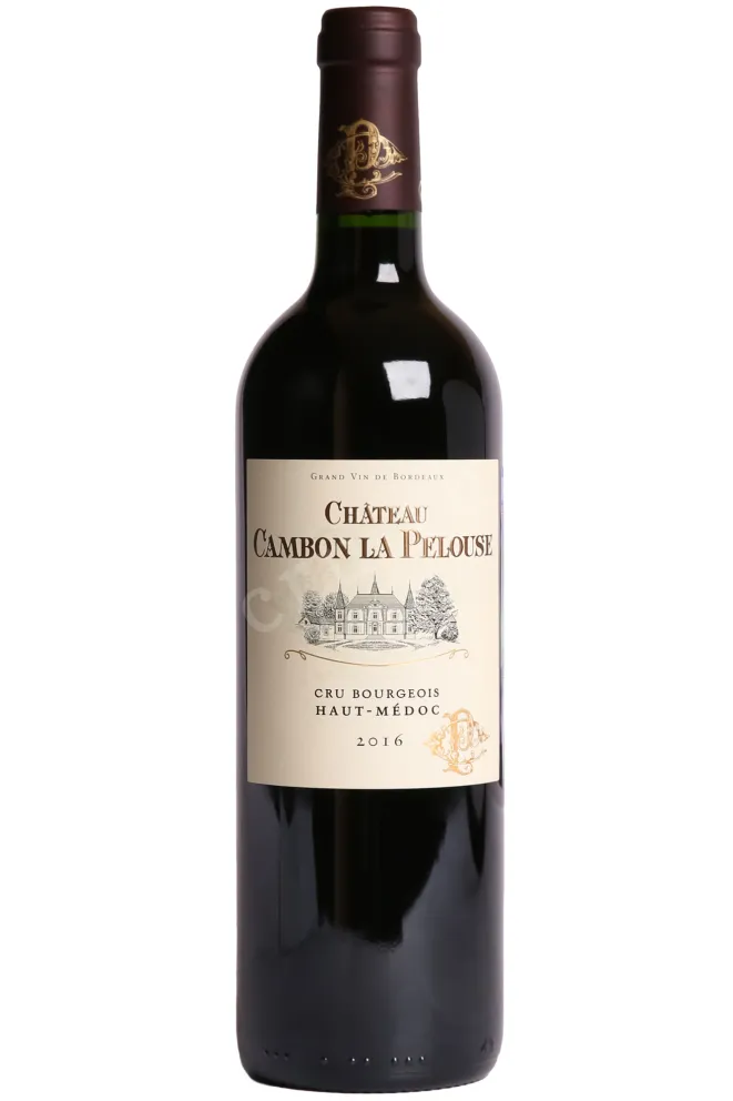 Вино Chateau Cambon La Pelouse Haut-Medoc 2016 0.75 л