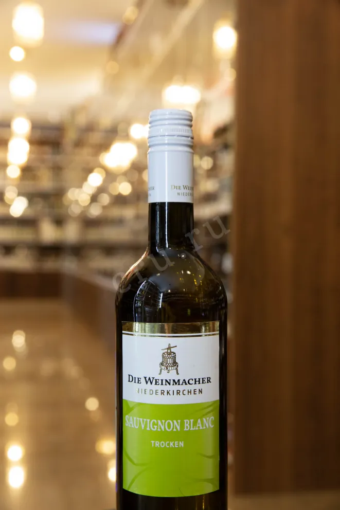 В магазине Крю Профи Die Weinmacher Sauvignon Blanc Qualitetswein 2021 0.75 л