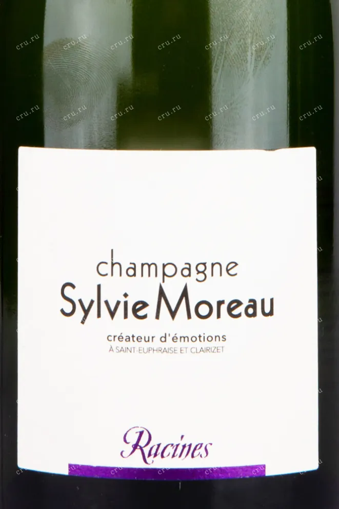 Этикетка Sylvie Moreau Racines 2018 0.75 л