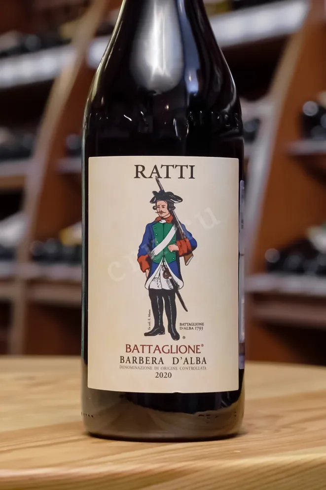 В магазине Крю Профи Renato Ratti Battaglione Barbera d'Alba Red Dry DOC 2022 0.75 л