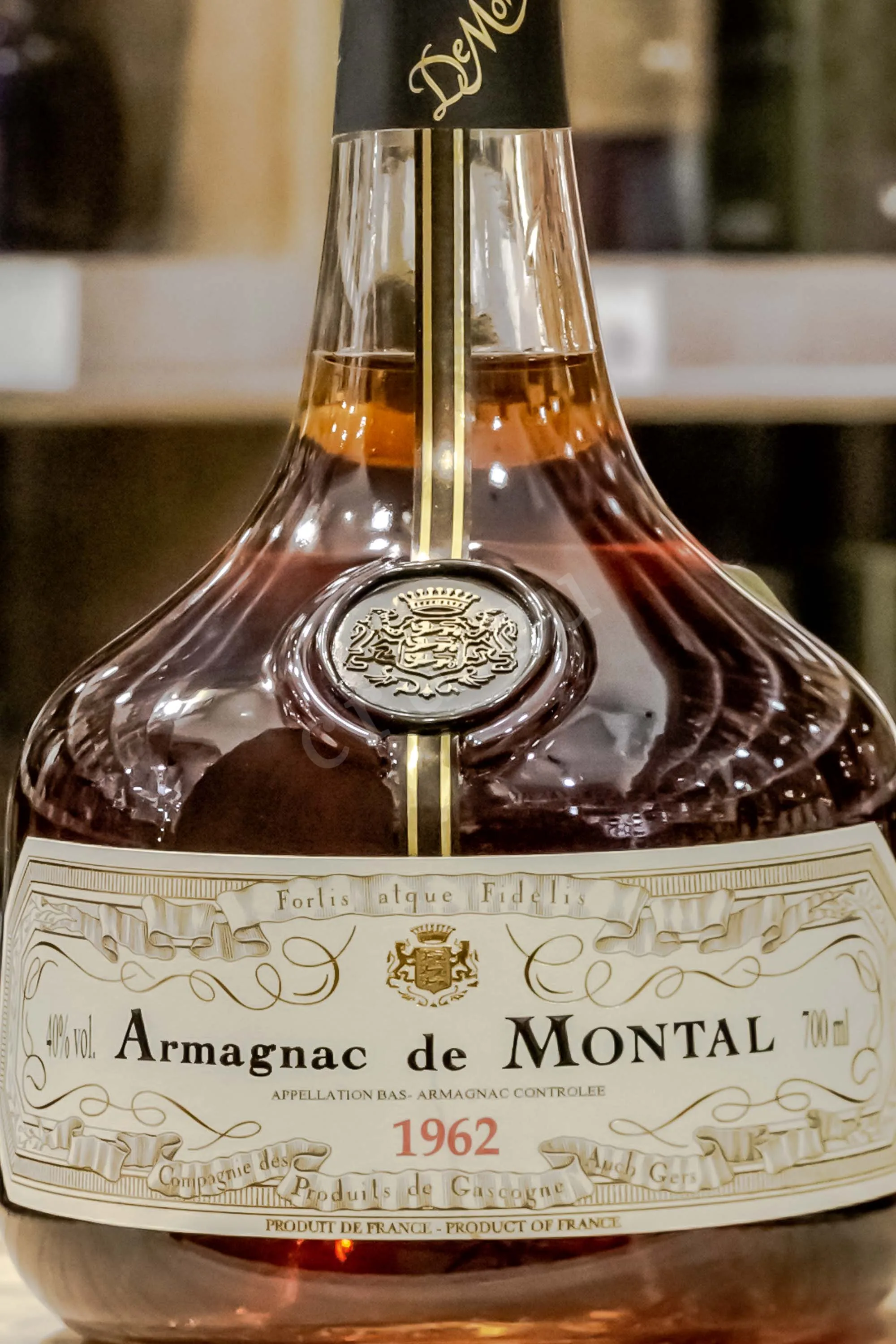 De Montal 1962 0.7 л купить - Арманьяк Де Монталь 1962 цена в