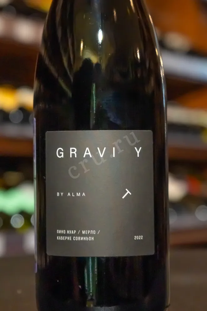 В магазине Крю Профи Alma Gravity Pinot Noir 2022 0.75 л