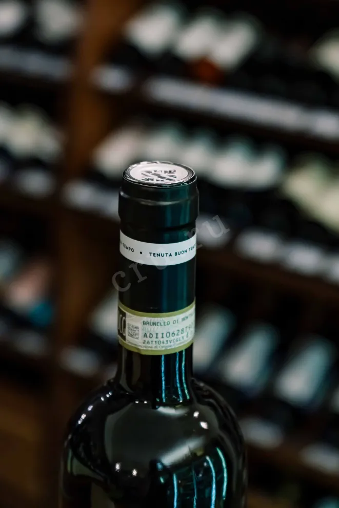Пробка Tenuta Buon Tempo Brunello Di Montalcino DOCG 2019 0.75 л