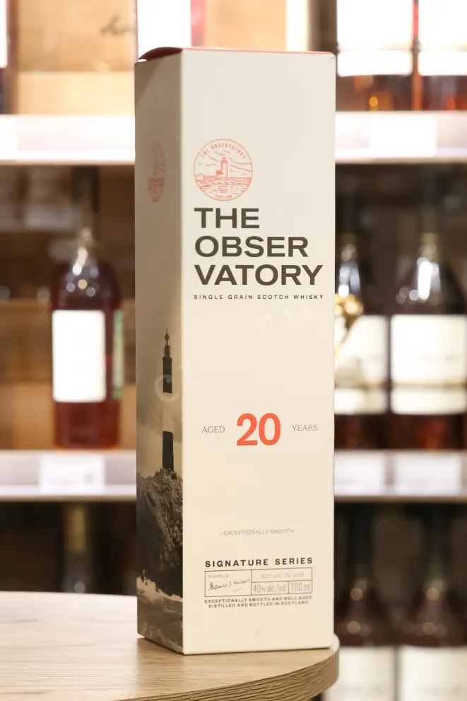 В магазине Крю Профи The Observatory 20 years old in gift box  0.7 л