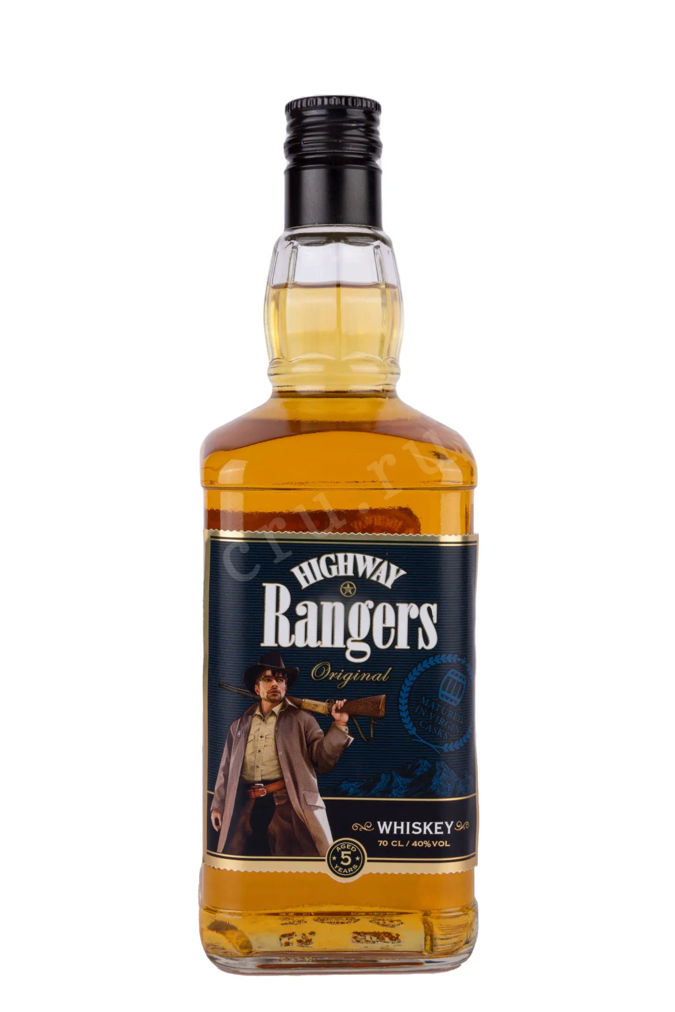 Фото — Виски Highway Rangers 5 Years Old  0.7 л