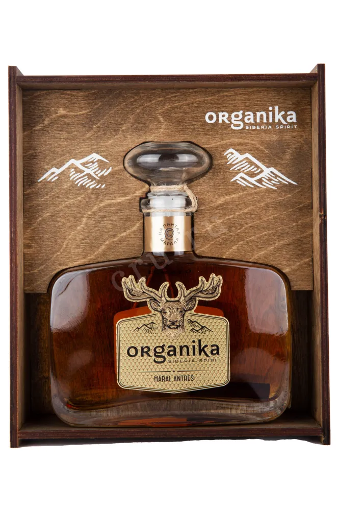 Настойка Органика на Пантах Марала 0.5 в подарочной коробке 