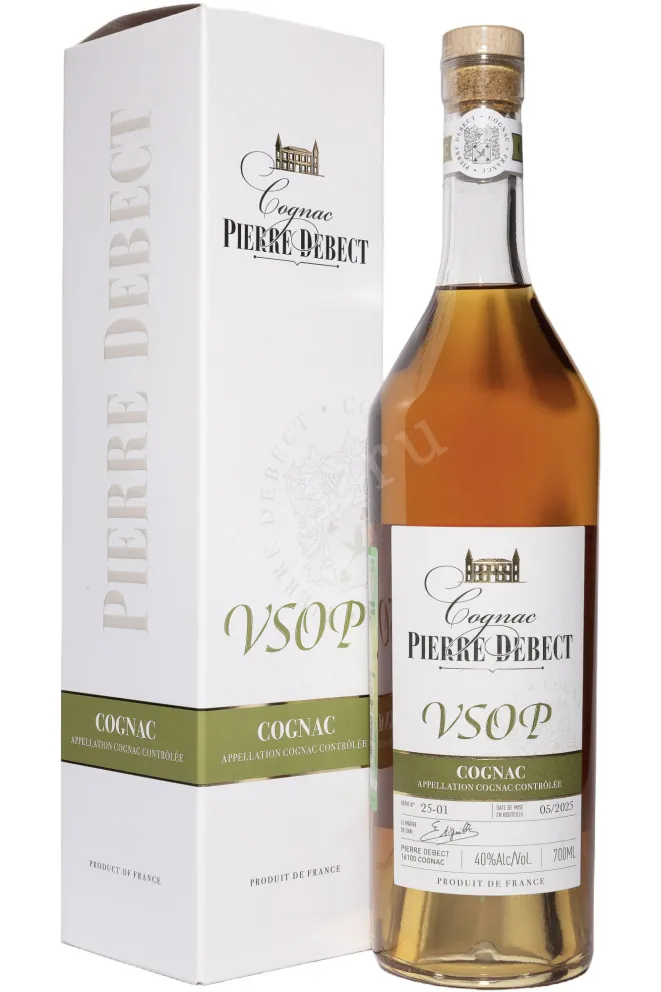 Коньяк Pierre Debect VSOP in gift box 2018 0.7 л