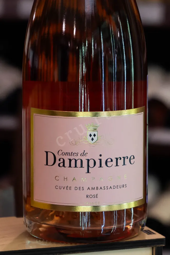 В магазине Крю Профи Comte Audoin de Dampierre Brut Rose 2019 0.75 л
