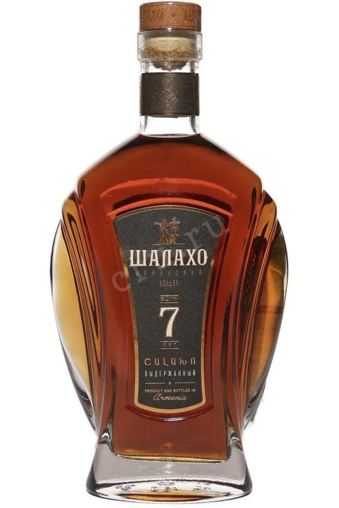 Бутылка Shalaho 7 Years Old in gift box with glass 2014 0.5 л