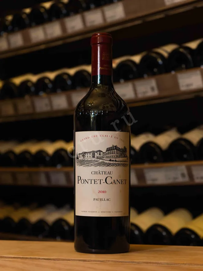 В магазине Крю Профи Chateau Pontet-Canet Grand Cru Classe Pauillac  2010 0.75 л