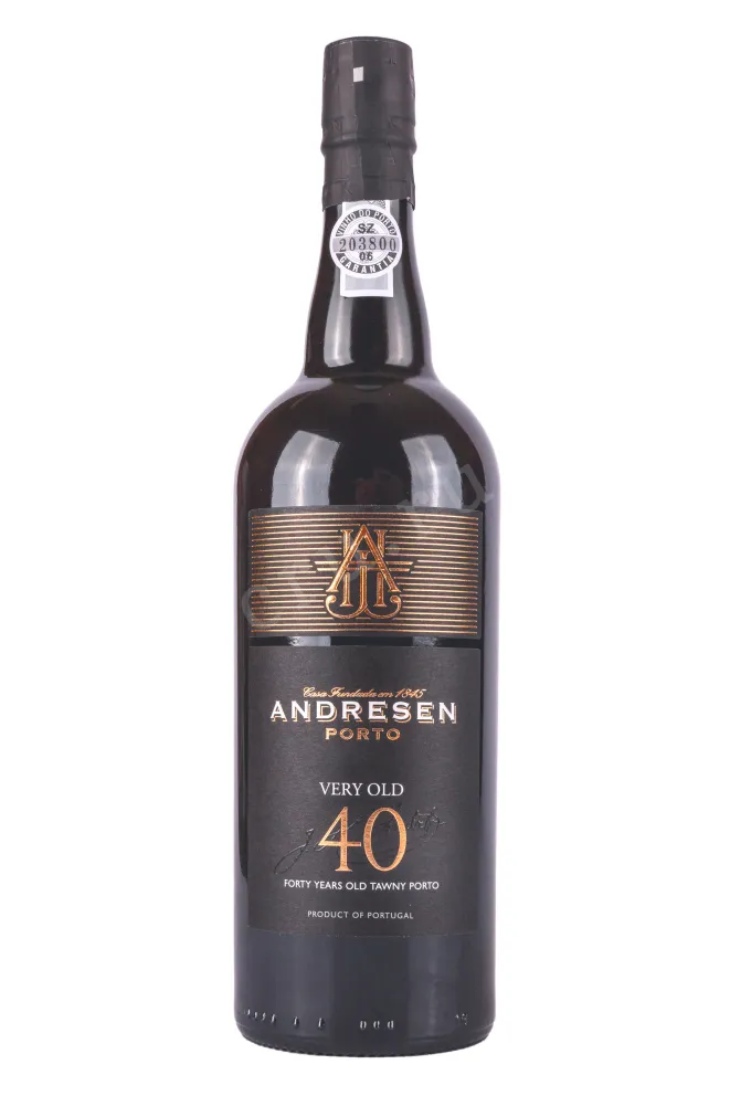 Бутылка Andresen Porto Very Old 40 years old gift box 1982 0.75 л