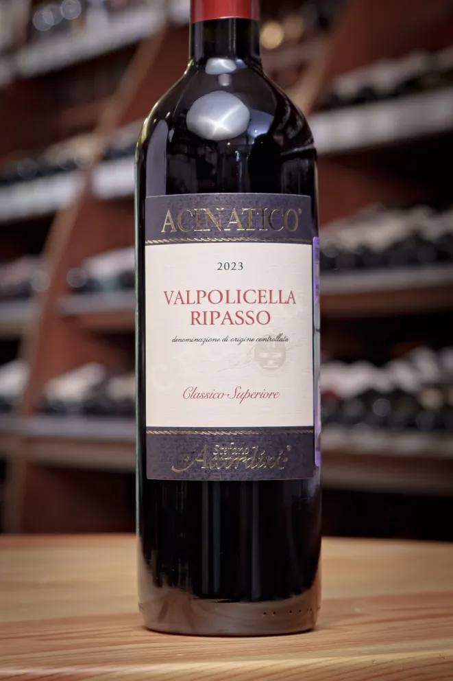 В магазине Крю Профи Acinatico Valpolicella Ripasso Classico Superiore 2023 0.75 л