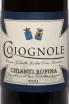 Этикетка Colognole Chianti Rufina 2021 0.75 л