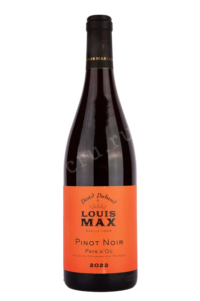 Вино Louis Max & David Duband Pays d’Oc Pinot Noir 2022 0.75 л
