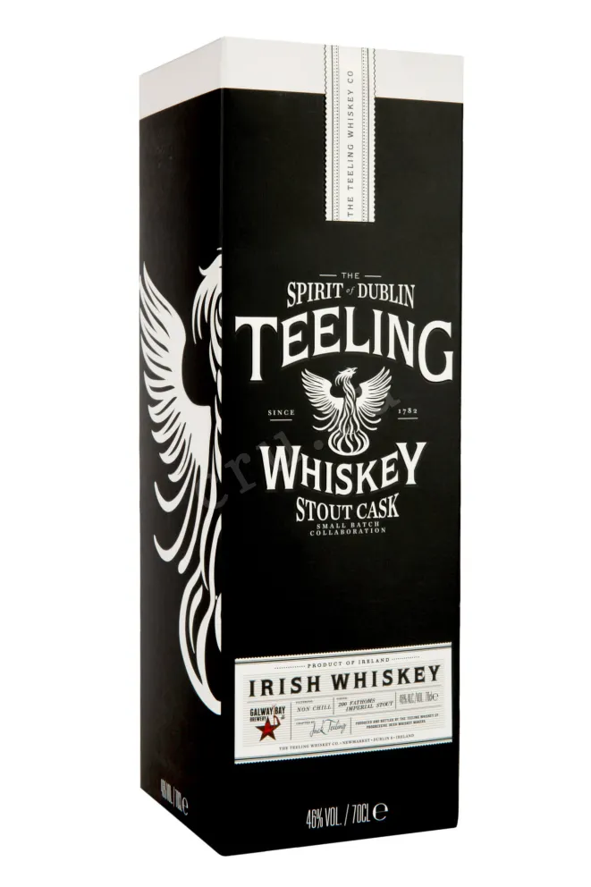 Подарочная коробка Teeling Stout Cask Small Batch Collaboration 0.7 л