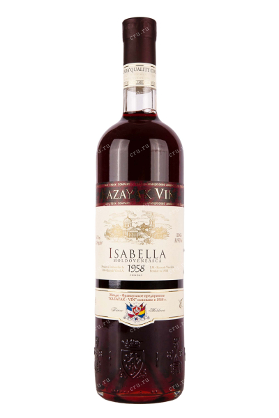 Вино Kazayak Vin Isabella Moldoveneasca 0.75 л