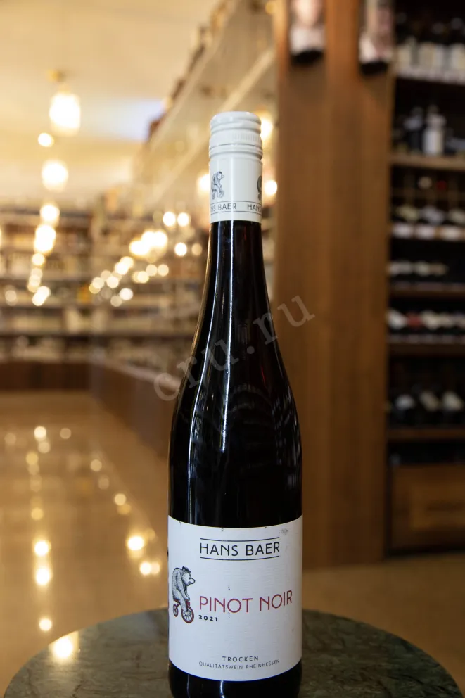 В магазине Крю Профи Hans Baer Pinot Noir 2021 0.75 л