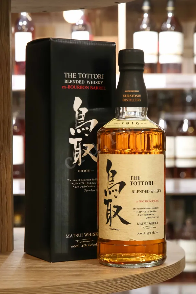 В магазине Крю Профи The Tottori Bourbon Barrel with gift box 0.7 л