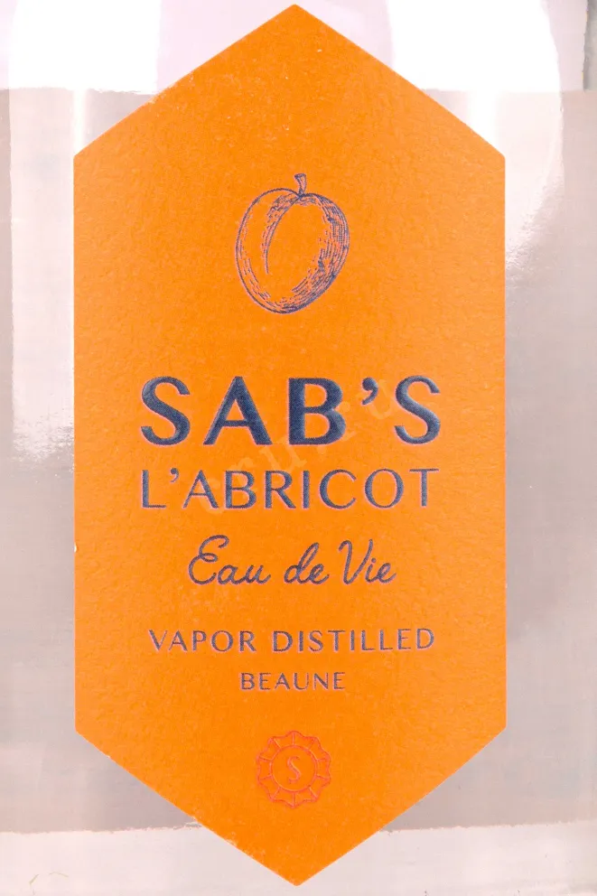 Этикетка SAB S L Abricot 0.5 л