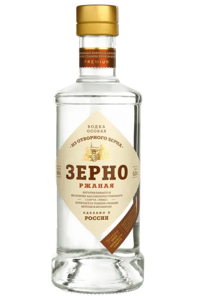 Водка Зерно Особая Ржаная  0.5 л