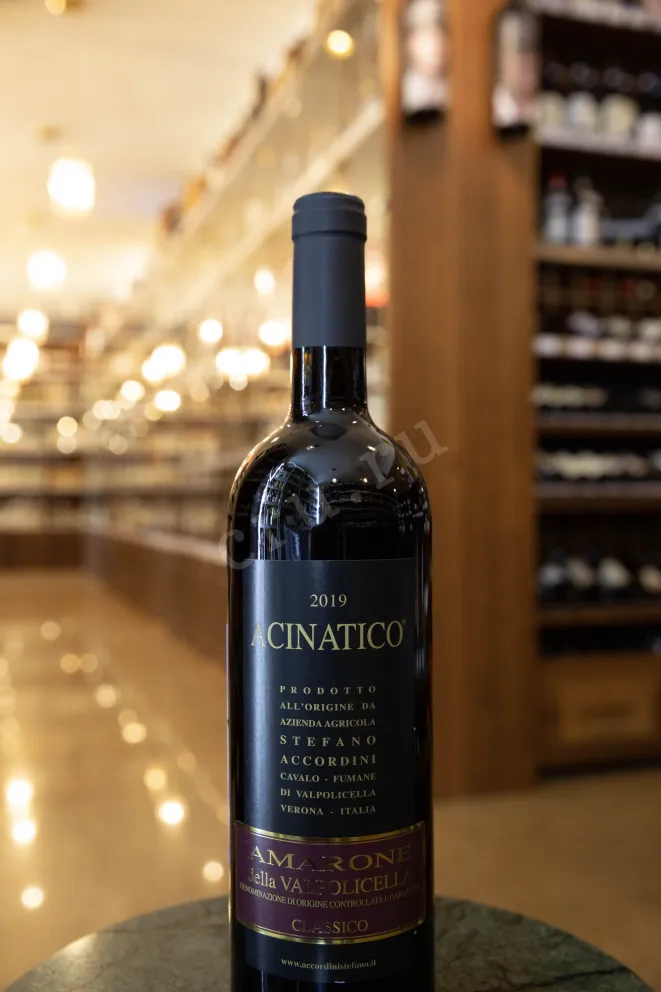 В магазине Крю Профи Acinatico Amarone della Valpolicella Classico 2019 0.75 л