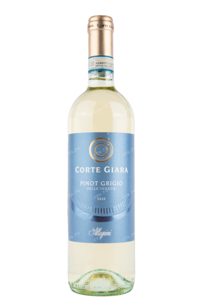 Вино Corte Giara Pinot Grigio delle Venezie IGT 2020 0.75 л